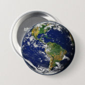 地球 缶バッジ (正面&裏面)