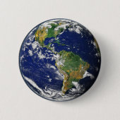 地球 缶バッジ (正面)