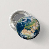 地球 缶バッジ (正面&裏面)