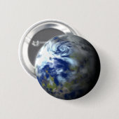 地球 缶バッジ (正面&裏面)