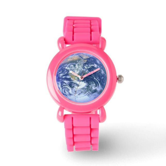 地球 腕時計 (正面)