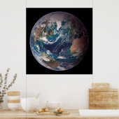 地球：西半球 ポスター (キッチン)