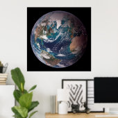 地球：西半球 ポスター (ホームオフィス)