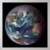 地球：西半球 ポスター (正面)