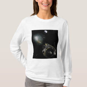 地球、銀河の目的 Tシャツ