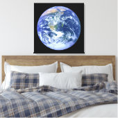 地球 – 青い大理石 キャンバスプリント (インサイチュ (寝室))