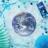 地球: 青い大理石 ペーパープレート (パーティー)