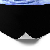 地球 – 青い大理石 ポスター (角)