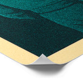 地球：青い宝石 – ヴィンテージ宇宙探査 ポスター (角)