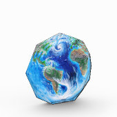 地球、青い惑星 フォトブロック (左)