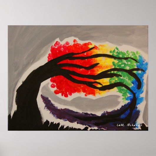 地球、風、火 – ガブリエル・マッガリー ポスター (正面)