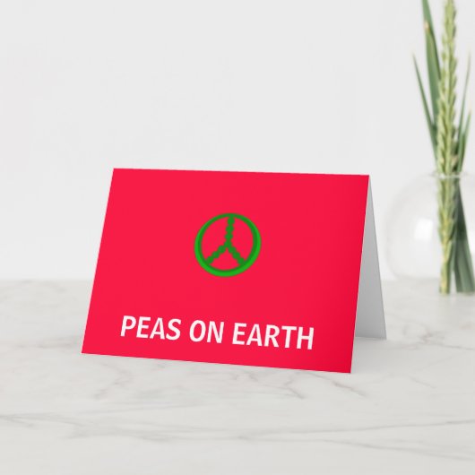 地球(2)のエンドウ豆(平和) -カード シーズンカード (正面)