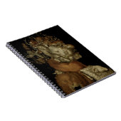 地球、c.1570 (パネルの油) ノートブック (右側)