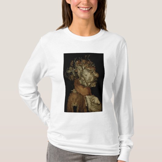 地球、c.1570 (パネルの油) tシャツ (正面)