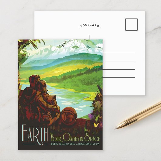 地球 | NASA未来のビジョン ポストカード