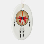 地球、Ojibweの平和ここに セラミックオーナメント (右)