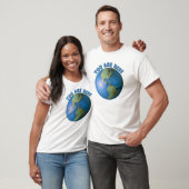 地球。 Tシャツここにいます Tシャツ (ユニセックス)