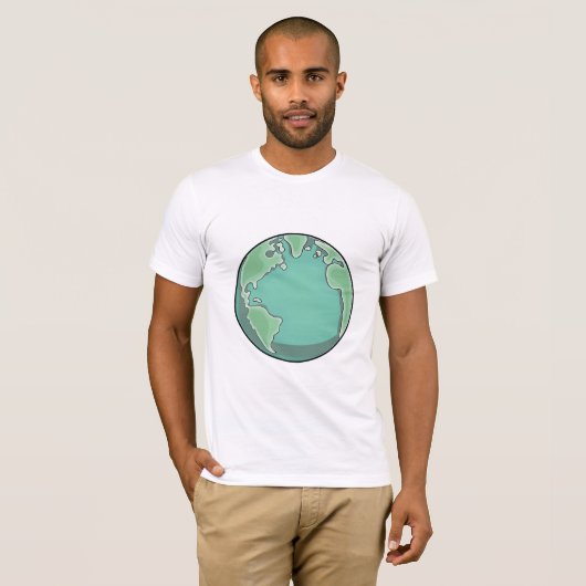 地球 Tシャツ (正面フル)