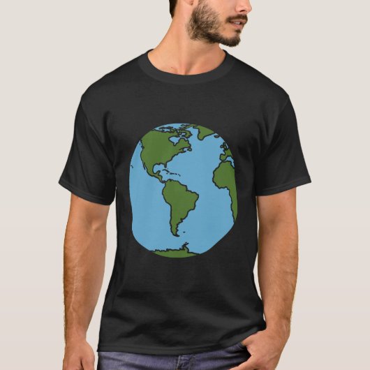 地球 Tシャツ (正面)