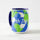 地球Bはない 天体地球 マグカップ (正面左)