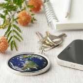 地球Keychain キーホルダー (側面)