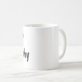 地理が大好き コーヒーマグカップ (正面右)