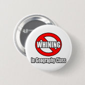 地理の授業では泣き言は言わない 缶バッジ (正面&裏面)