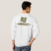 地理ユーモアのある学 Tシャツ (裏面フル)