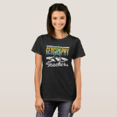 地理先生地理学生地理学者 Tシャツ (正面フル)
