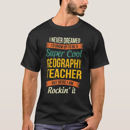 地理先生評価 Tシャツ (正面)