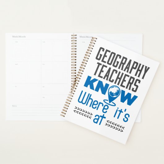 地理先生 プランナー手帳 (ディスプレー)