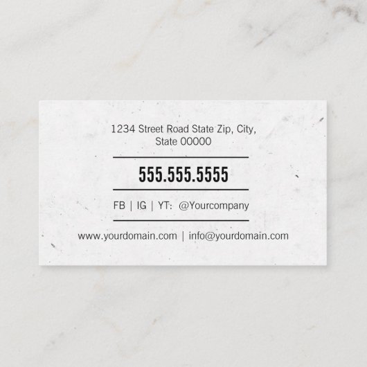 地理先生 名刺 (裏面)