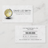 地理先生 名刺 (正面/裏面)