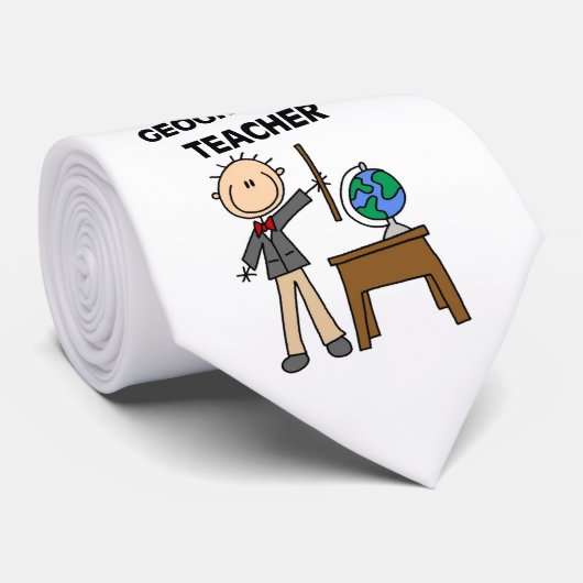 地理学の先生 ネクタイ (ロール)