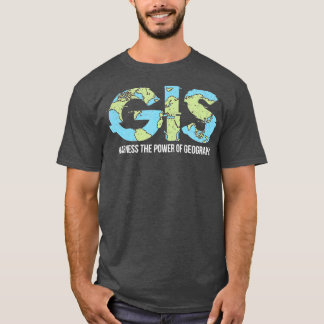 地理学の力を活用したGIS Tシャツ