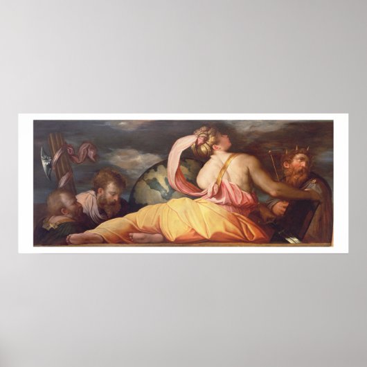 地理学の寓話 ポスター (正面)