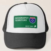 地理学の次の出口 キャップ (正面)