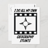 地理学スタント ポストカード (正面/裏面)