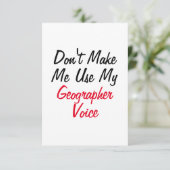地理学者の声を使わせないで カード (スタンド正面)