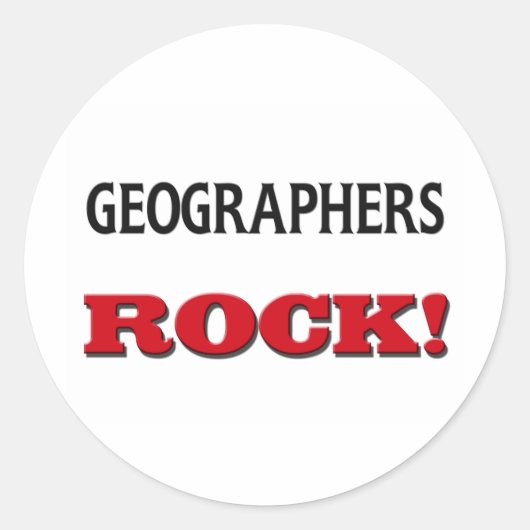 地理学者の岩 ラウンドシール (正面)