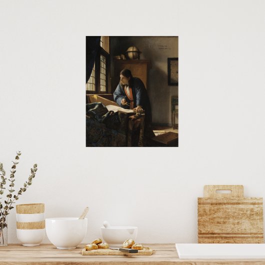 地理学者 ポスター (キッチン)