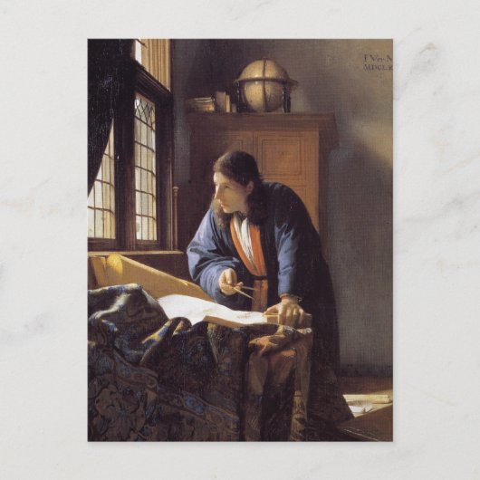 地理学者 ポストカード (正面)