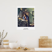 地理学者。By Johannes Vermeer ポスター (キッチン)