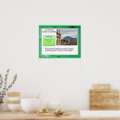 地理学、地球科学、活火山 ポスター (キッチン)