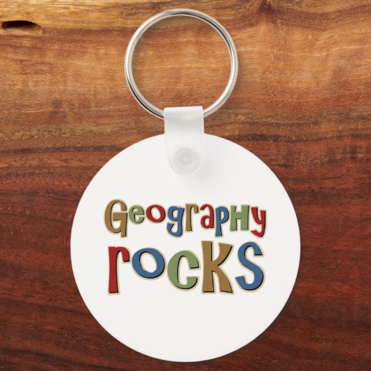 地理岩 キーホルダー (正面)