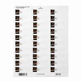 地理書 ラベル (フルシート)