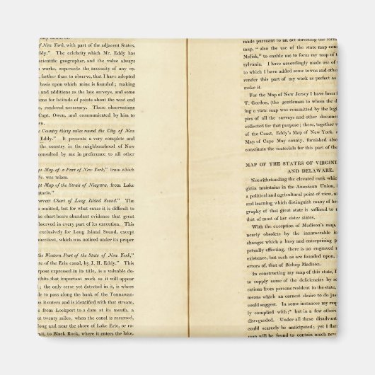 地理的なメモリ2 マグネット (正面)