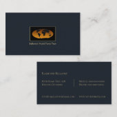 地理的な名刺 名刺 (正面/裏面)