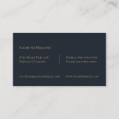 地理的な名刺 名刺 (裏面)