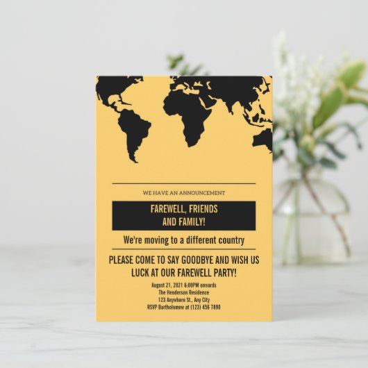 地理的な移動発表 案内状 (スタンド正面)